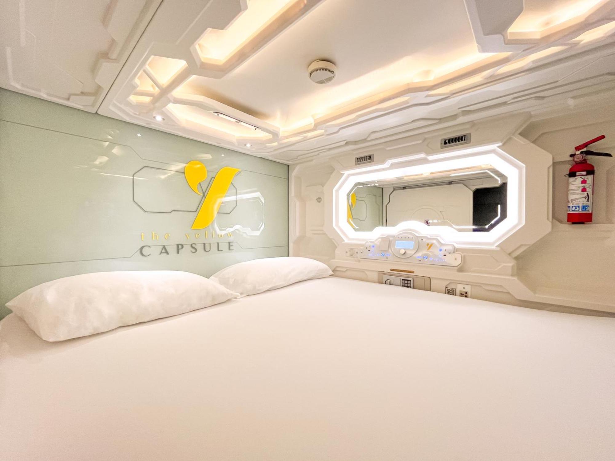 The Yellow Capsule Cancun Close To Airport Dış mekan fotoğraf